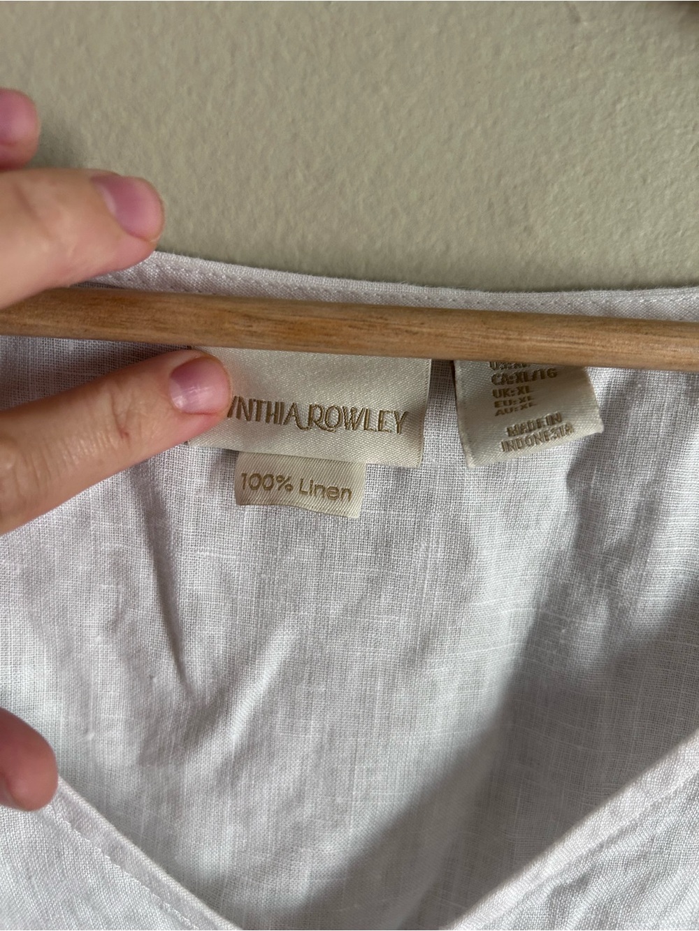 Linen Mini Dress - Picture 2 of 4